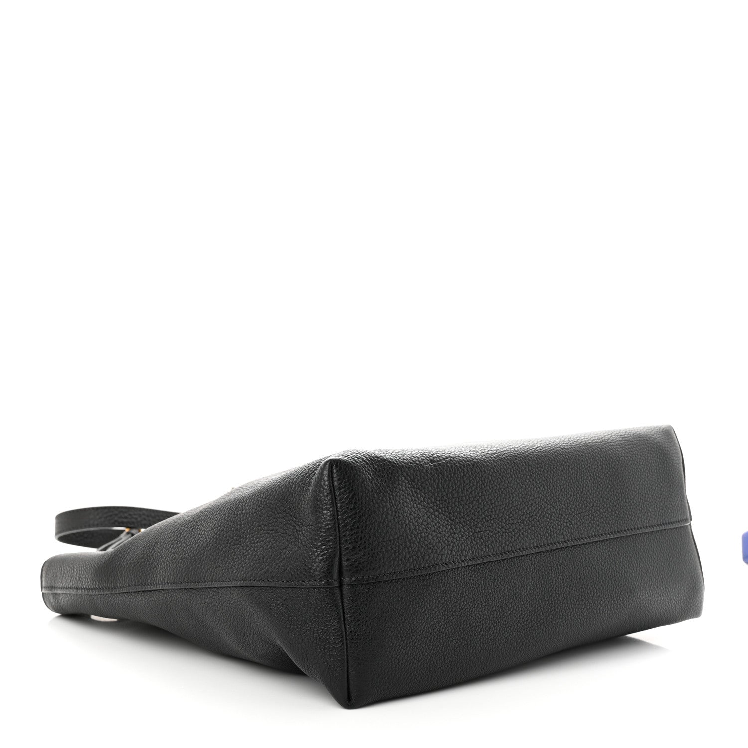 Prada Vitello Daino Shopping Tote Black 4 of 11