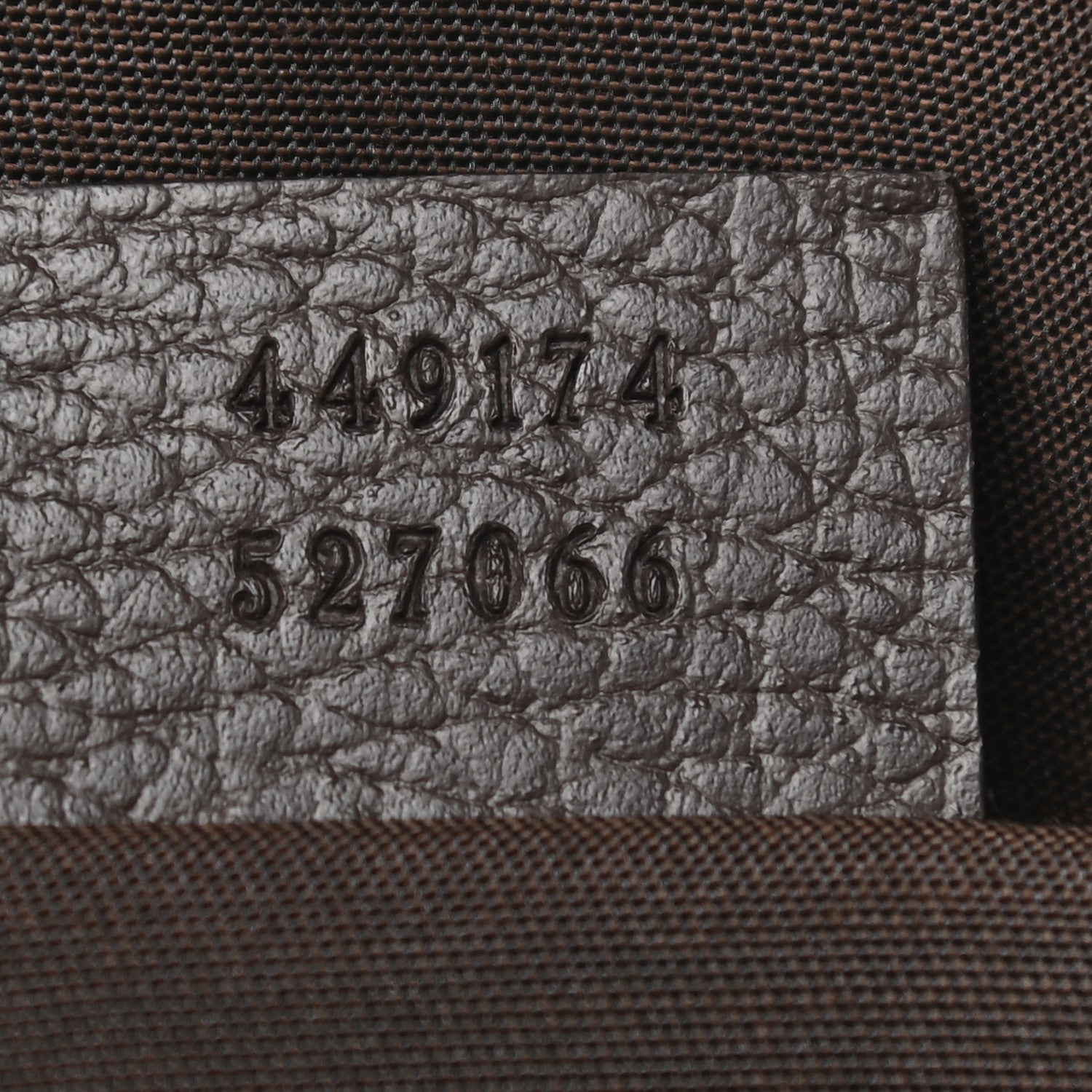 Gucci Monogram Belt Bag Dark Brown 7 of 9