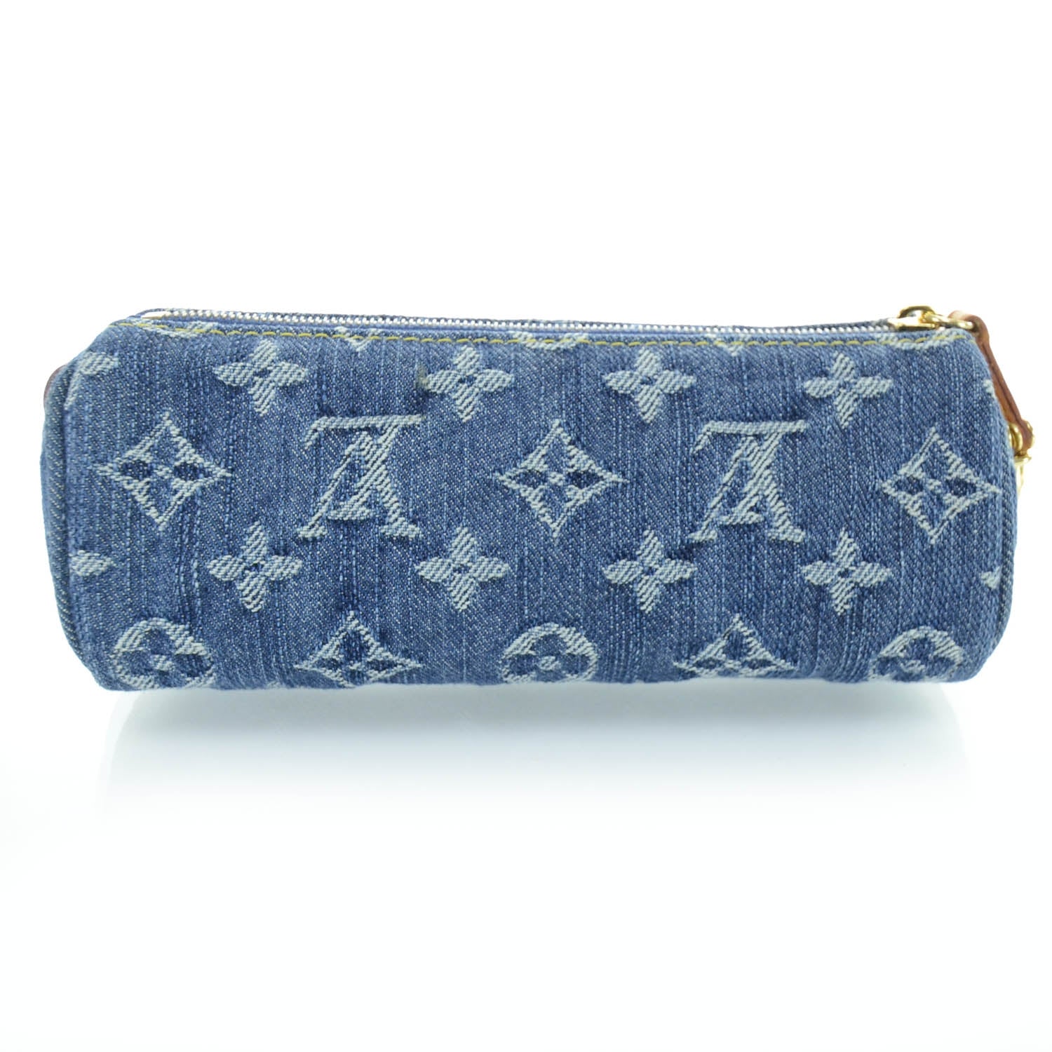 Louis Vuitton Denim Speedy GM Pochette Case 4 of 6