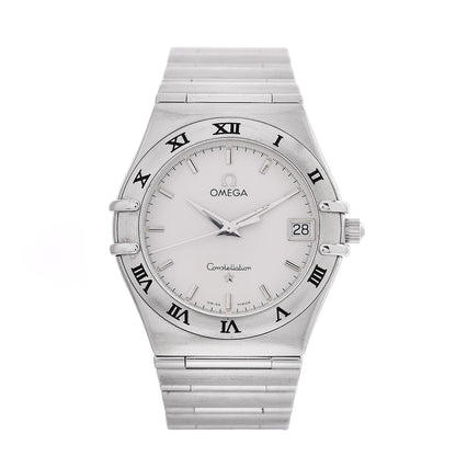 Omega Stainless Steel 33mm Constellation Quartz Watch White 1512.30 1 of 6