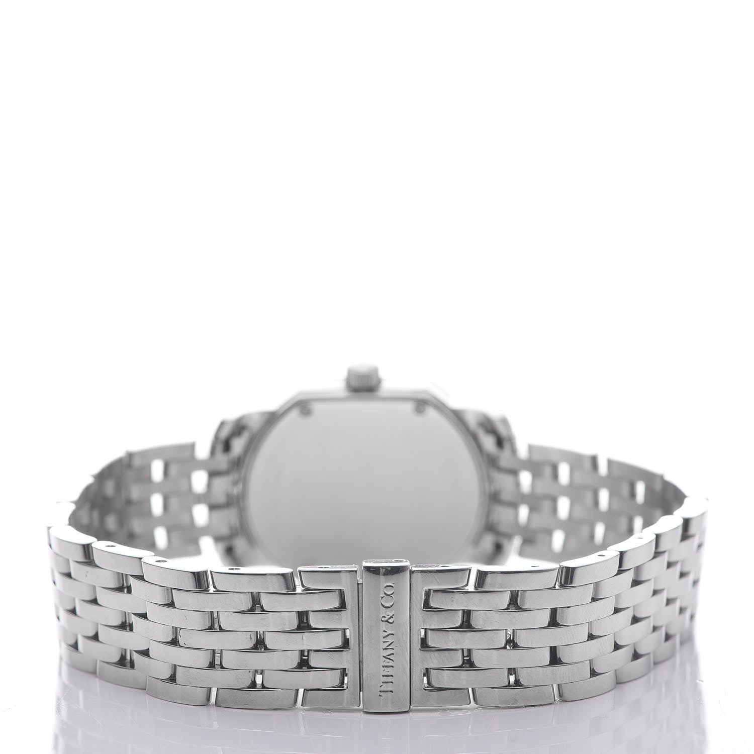 Tiffany Stainless Steel 24mm Mark Coupe Resonator Quartz Watch 4 of 8