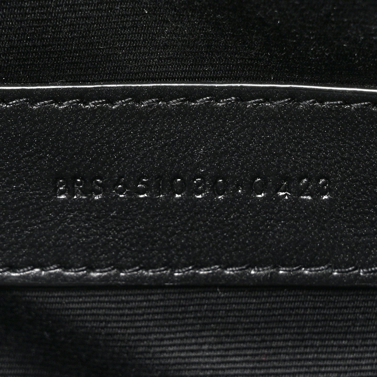 Grain De Poudre Textured Mixed Matelasse Triquilt Monogram Clutch Black