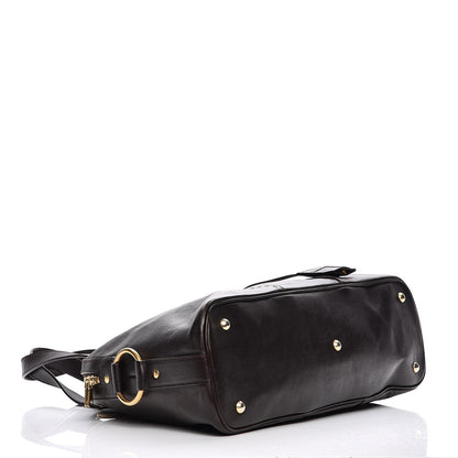 Saint Laurent Calfskin Large Muse Dark Brown 4 of 17