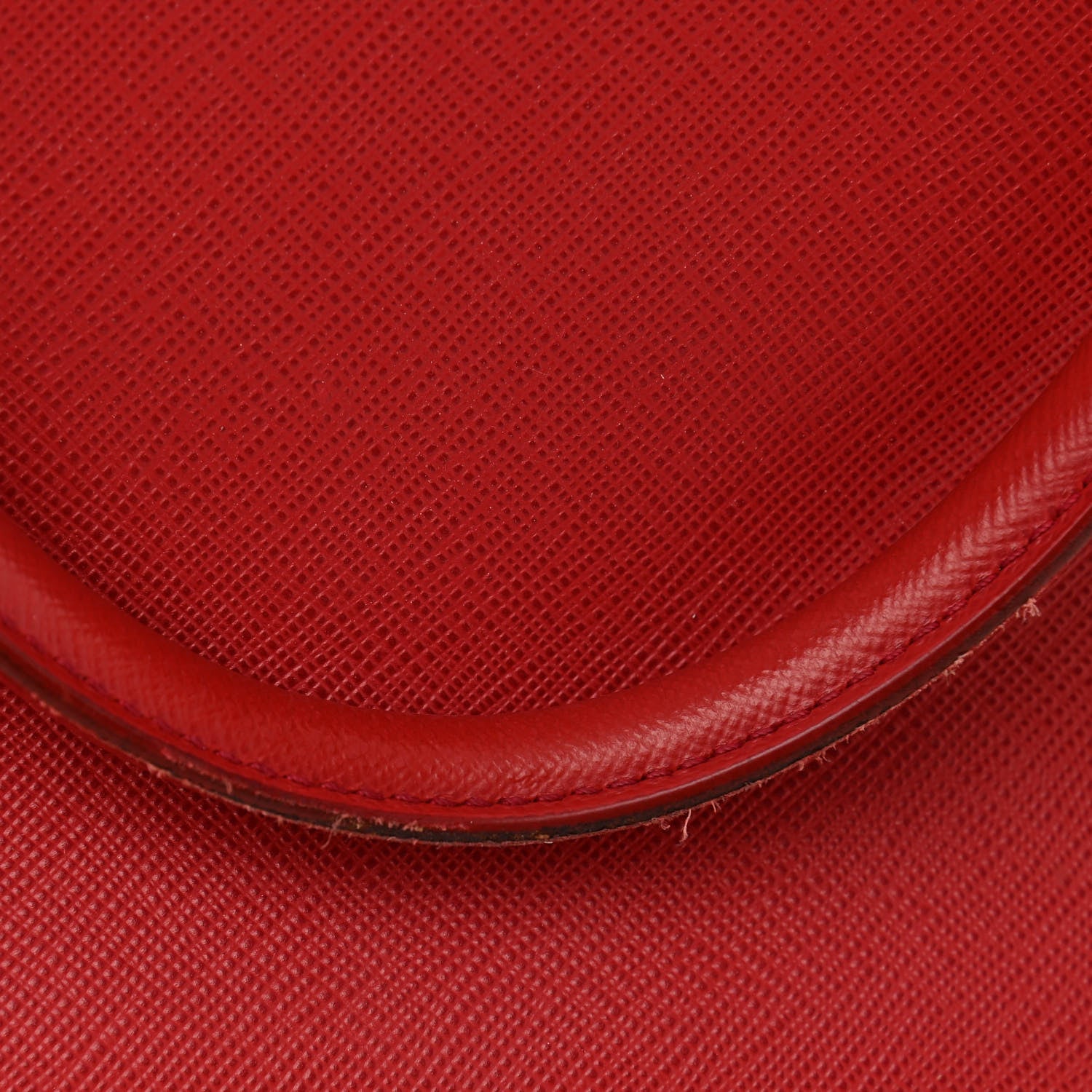 Prada Saffiano Lux Medium Tote Fuoco 17 of 19
