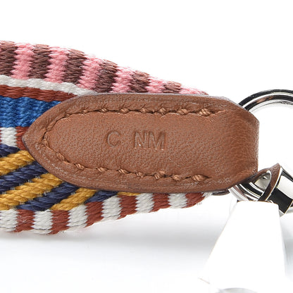 Hermes Toile Swift 25mm Sangle Cavale Shoulder Strap Amber Rose Ete Gold 4 of 6