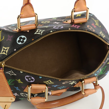 Louis Vuitton Monogram Multicolor Speedy 30 Black 5 of 7