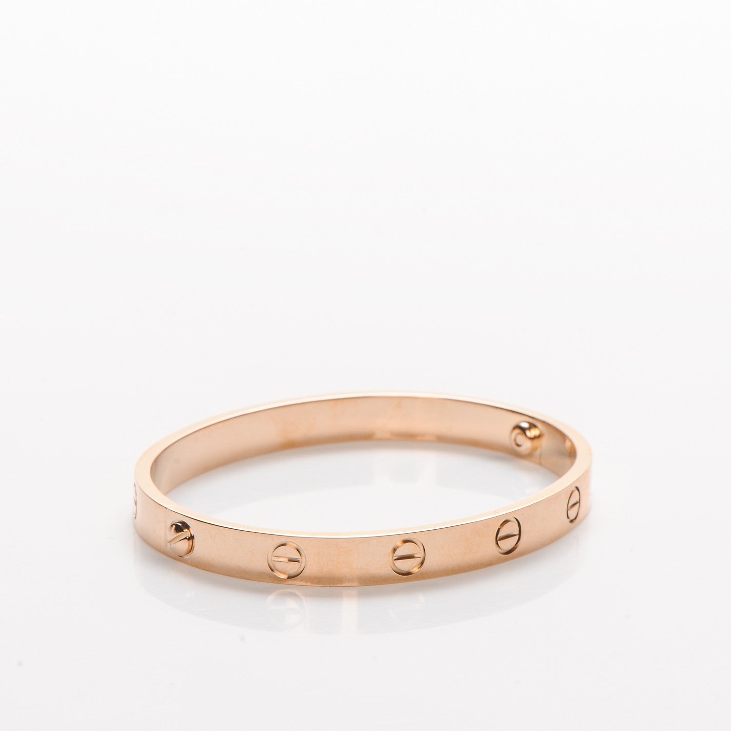 Cartier 18K Pink Gold LOVE Bracelet 16 3 of 7