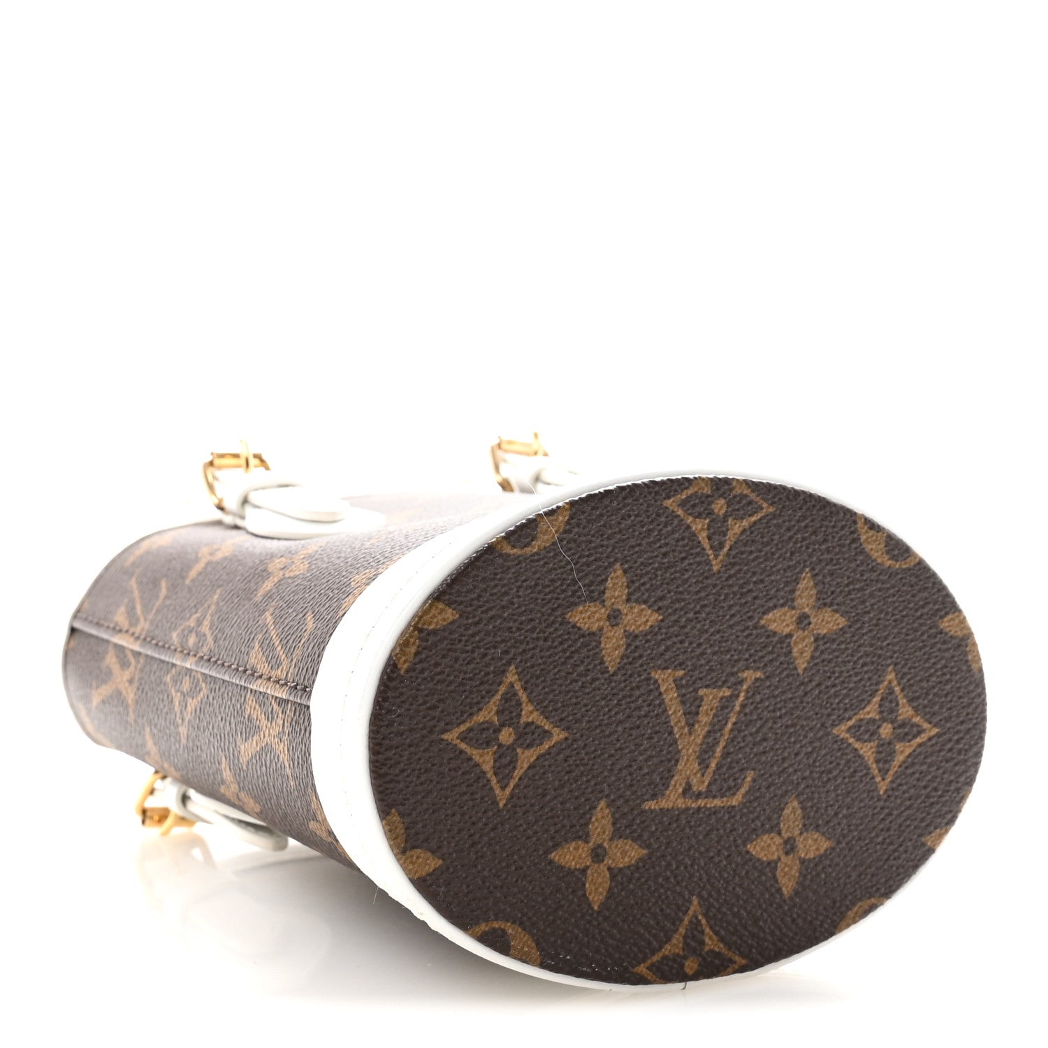 Louis Vuitton Monogram LV Match Nano Bucket Bag White 5 of 10