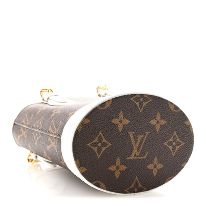 Louis Vuitton Monogram LV Match Nano Bucket Bag White 5 of 10