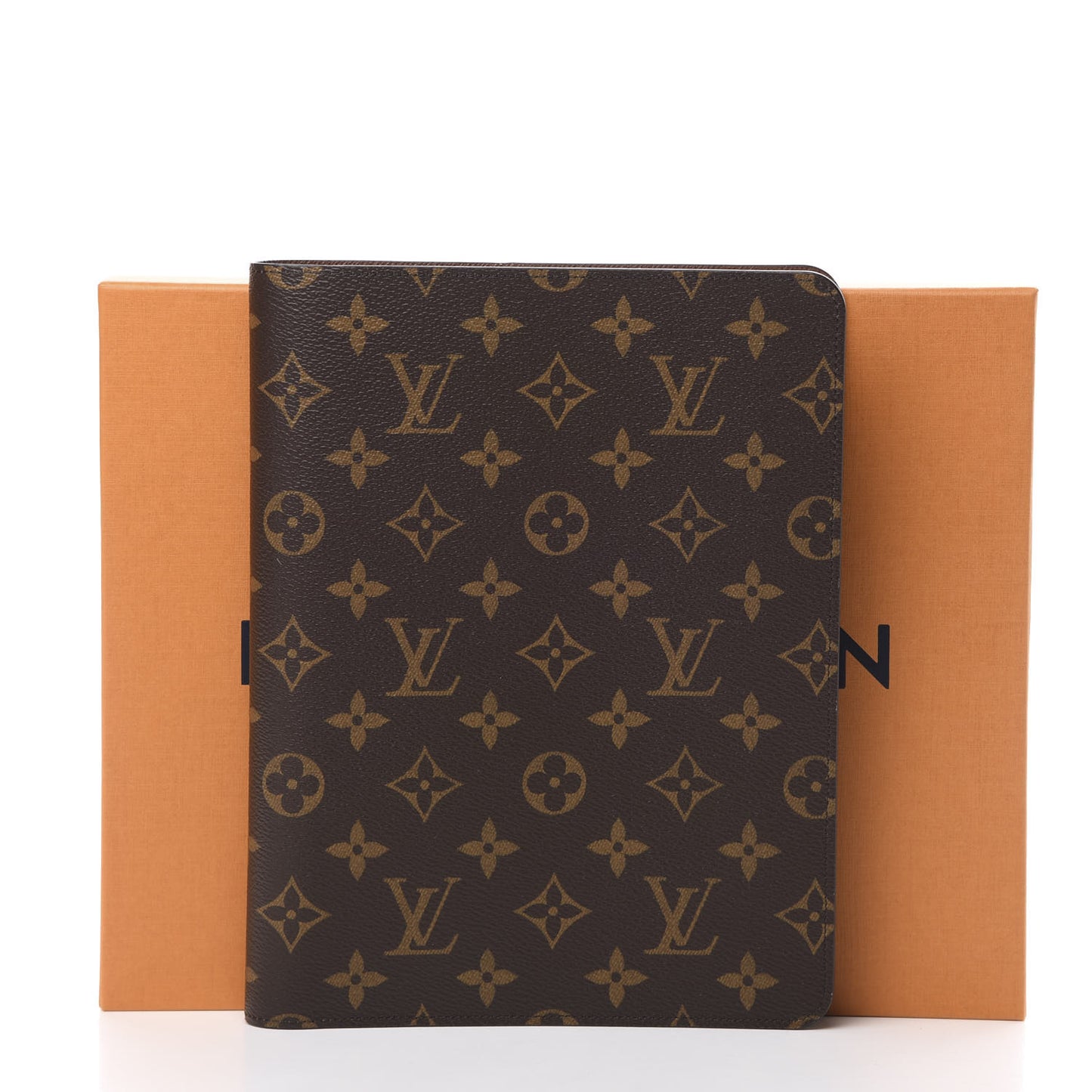 Monogram Desk Agenda Cover