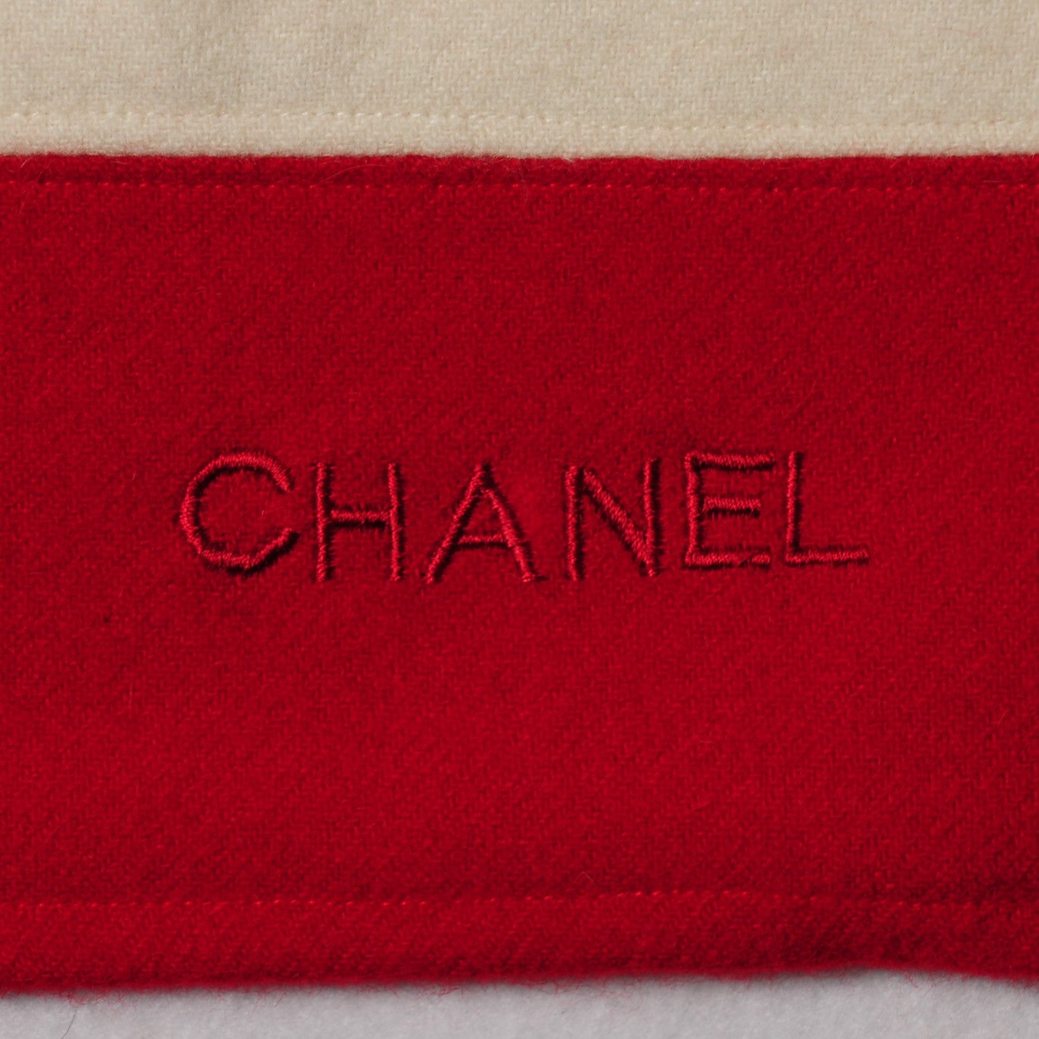 Chanel Cashmere American Flag Blanket 4 of 6