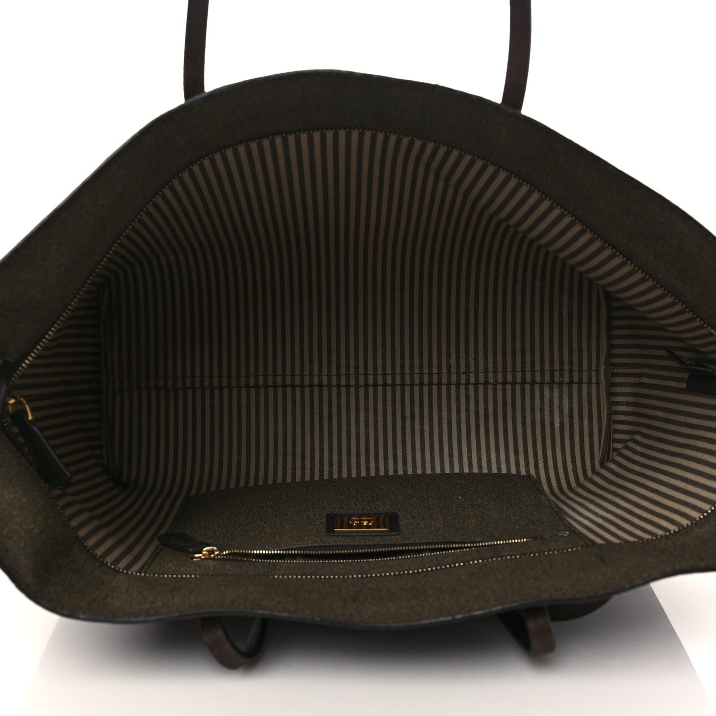 Zucca Spalmati Medium Roll Tote Tobacco Moro