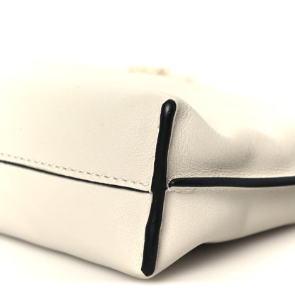 Loewe Calfskin Nano Flamenco Knot Clutch Soft White 10 of 11