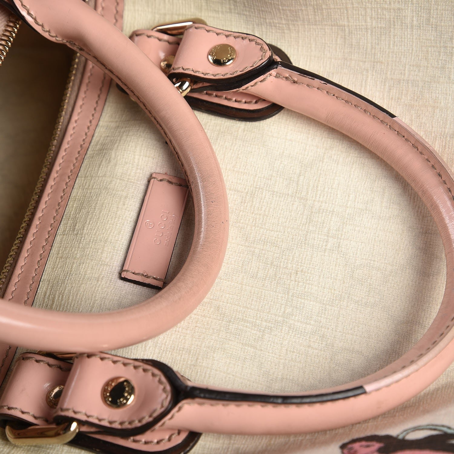 Gucci GG Plus Monogram Mermaid Medium Joy Boston Off White 12 of 17