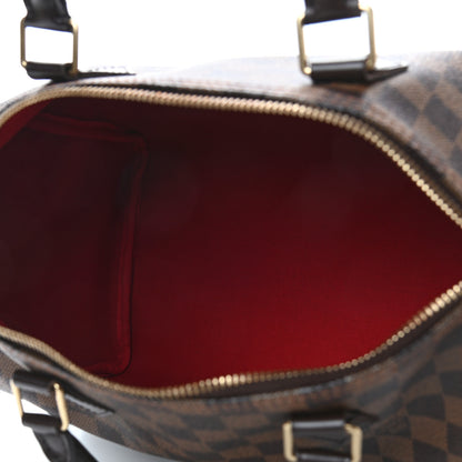 Louis Vuitton Damier Ebene Speedy 30 5 of 9