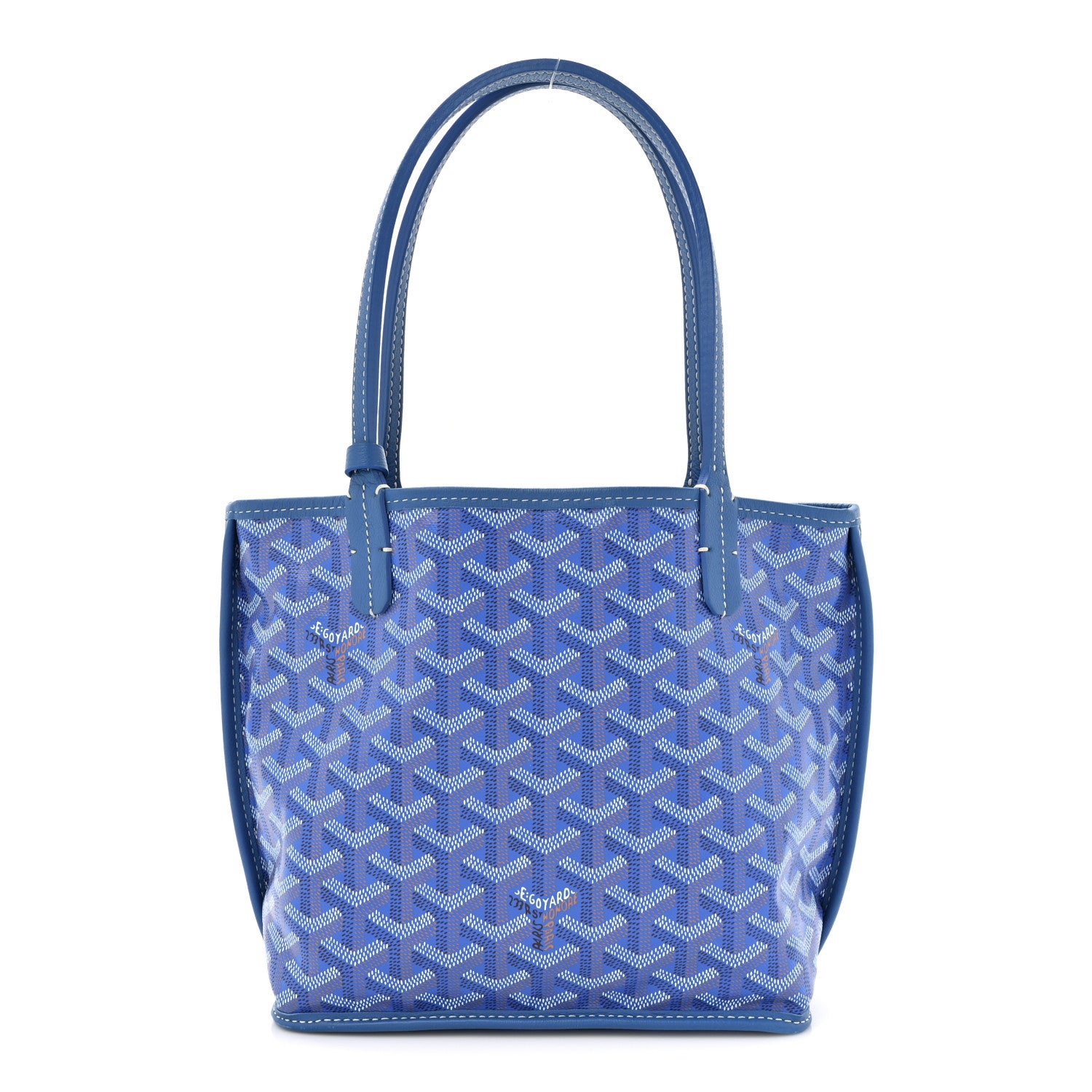 Goyard Goyardine Reversible Mini Anjou Sky Blue 1 of 22