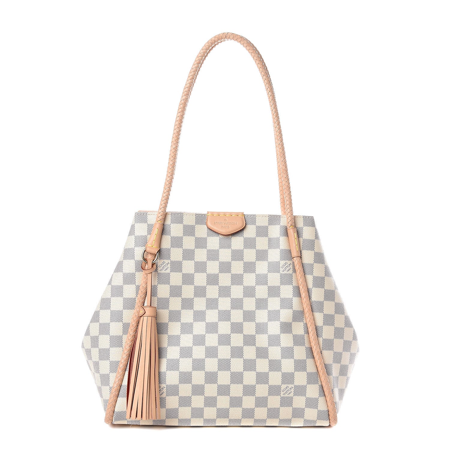 Louis Vuitton Damier Azur Propriano Rose Ballerine 1 of 9