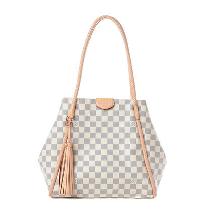 Louis Vuitton Damier Azur Propriano Rose Ballerine 1 of 9