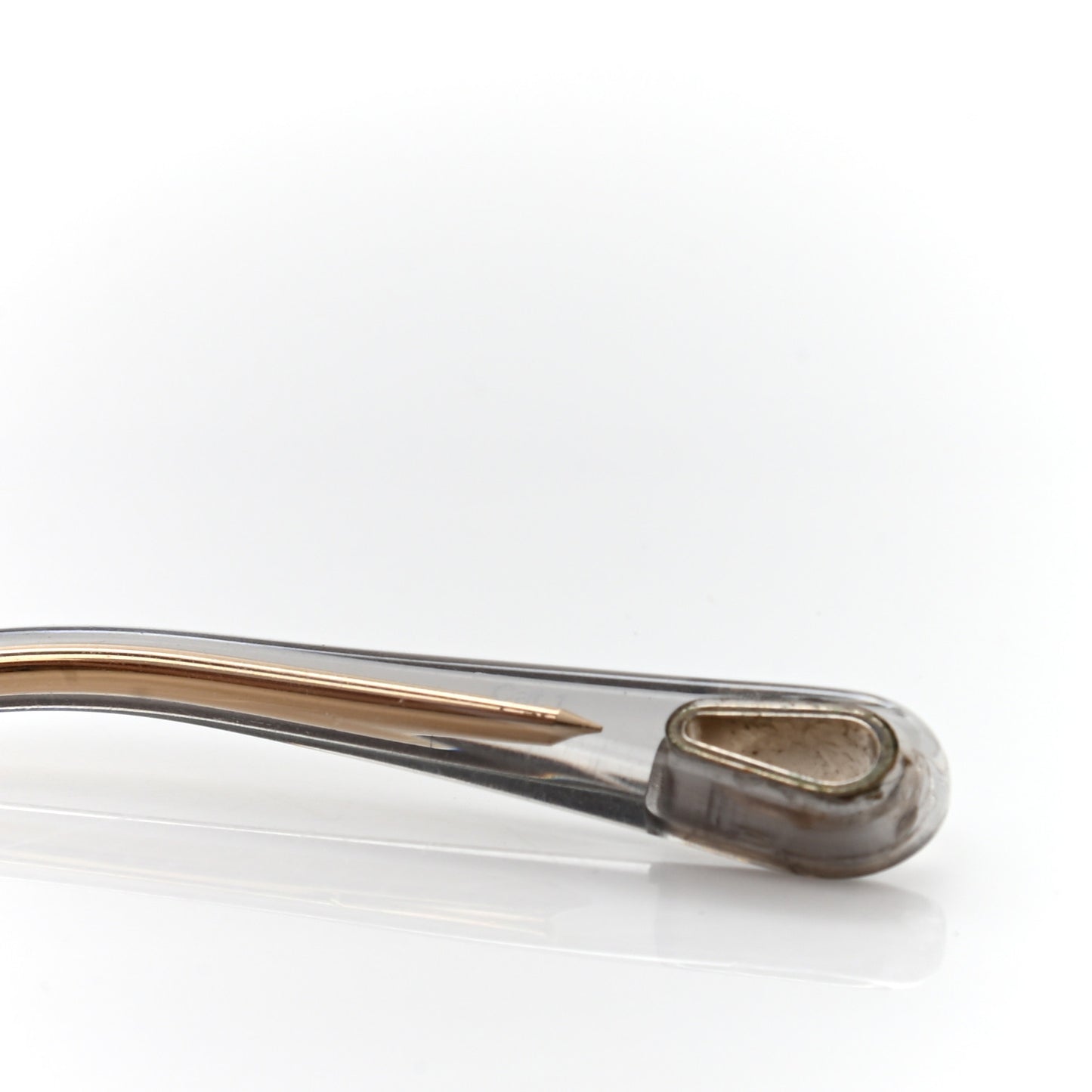 Metal Clip On Round CH4002S Sunglasses Gold