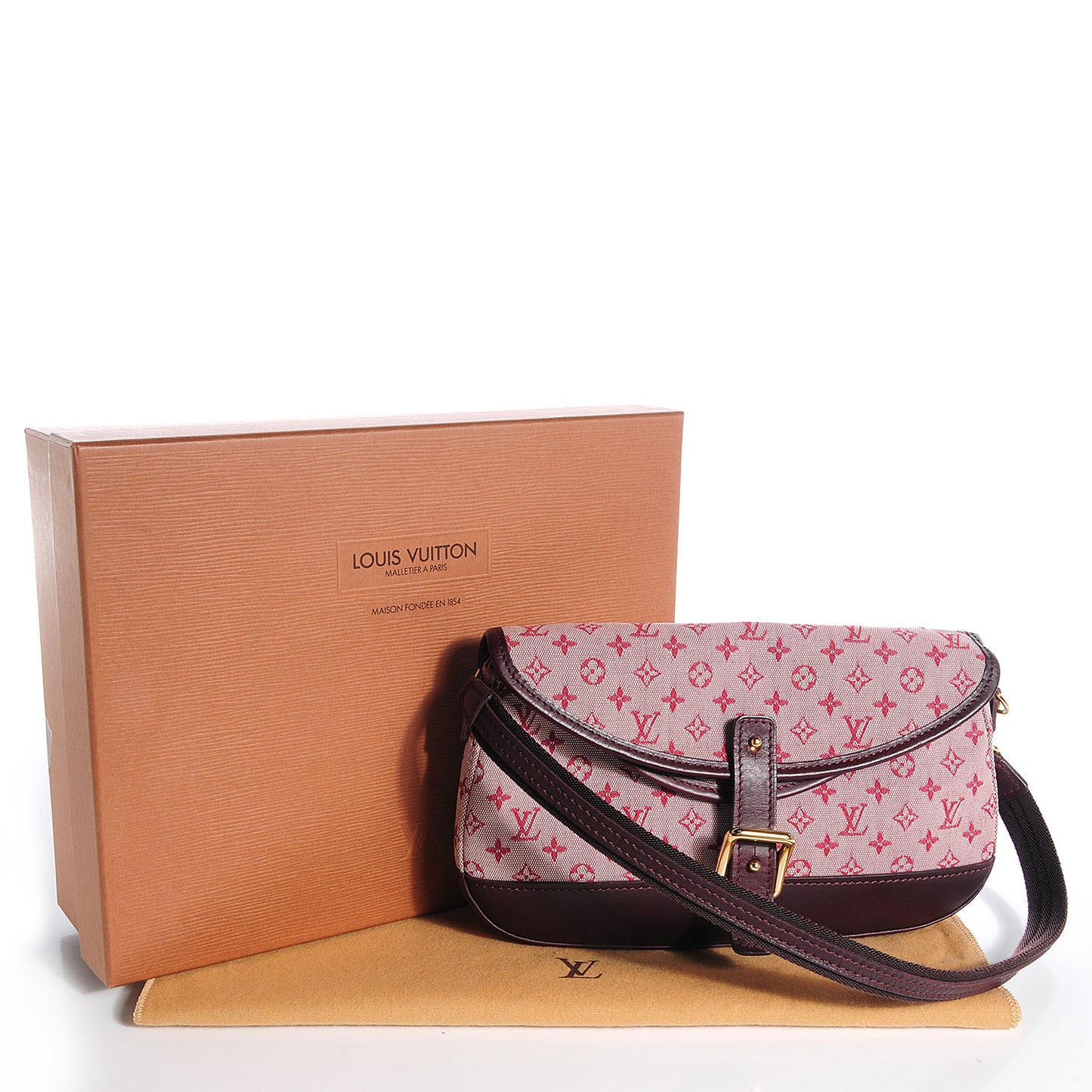 Mini Monogram Marjorie Cherry