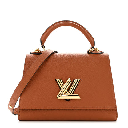 Louis Vuitton Taurillon Twist One Handle PM Caramel 1 of 12