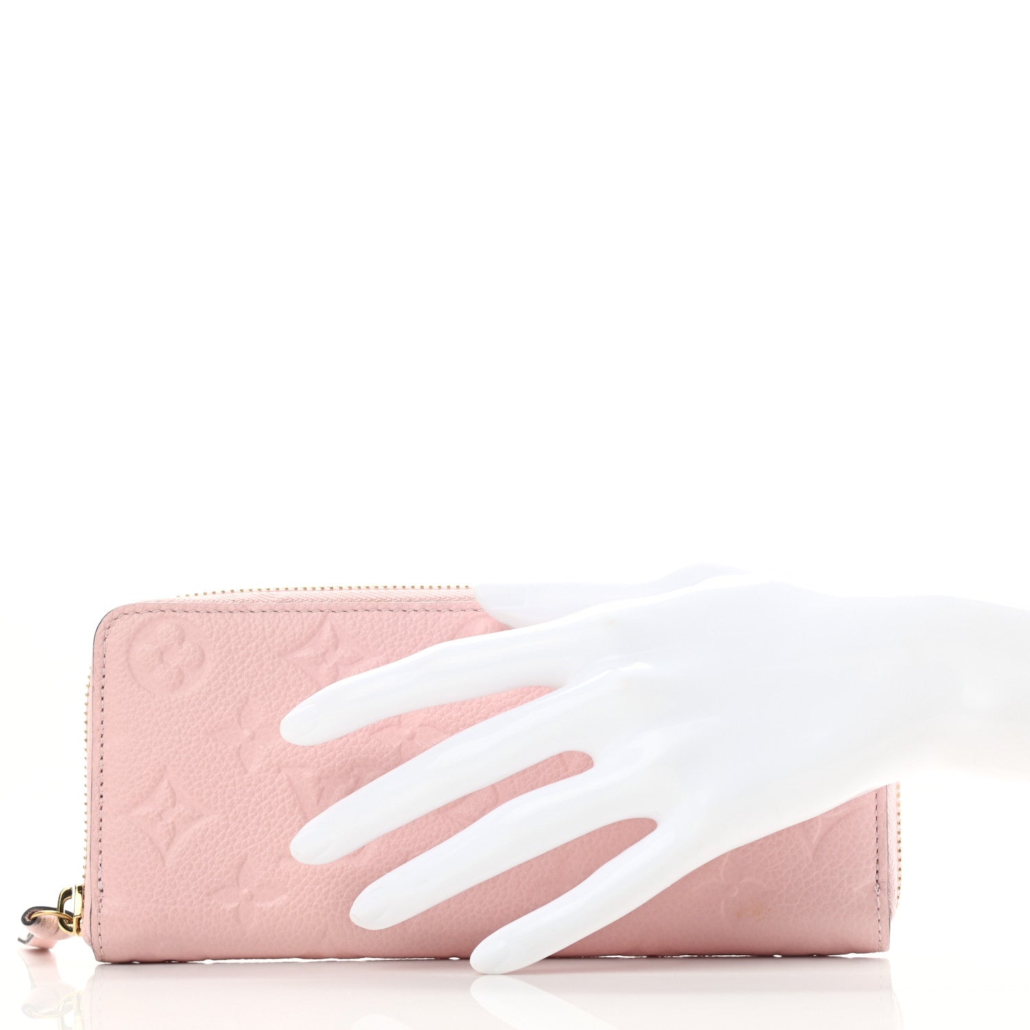 Louis Vuitton Empreinte Clemence Wallet Rose Ballerine 2 of 9