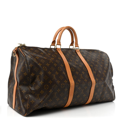 Louis Vuitton Monogram Keepall Bandouliere 55 3 of 18
