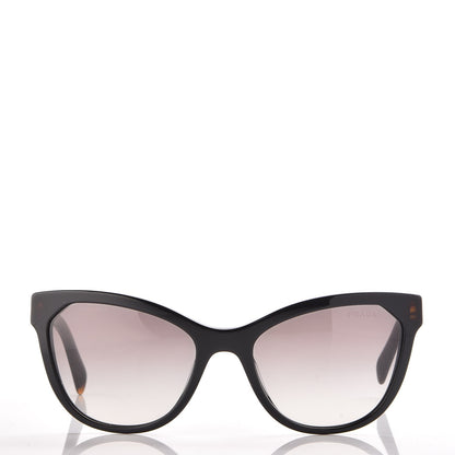 Prada Cat Eye Sunglasses SPR21S-F Black 2 of 7