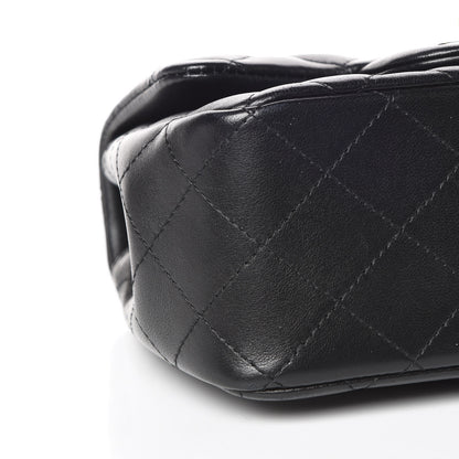 Chanel Lambskin Quilted Mini Square Flap Black 8 of 11