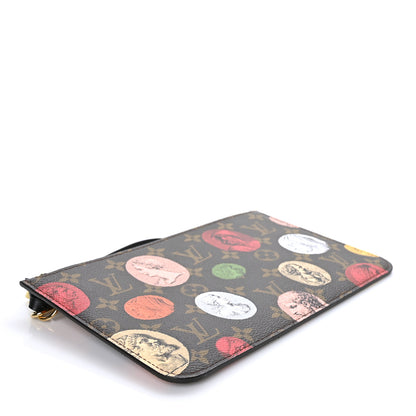 Louis Vuitton X FORNASETTI Monogram Cameo Neverfull MM GM Pochette 4 of 6