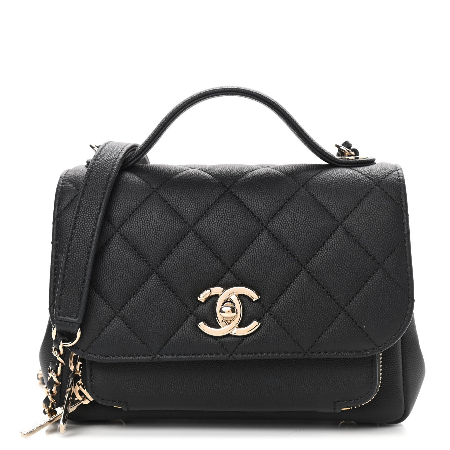 Chanel Caviar Quilted Small Business Affinity Flap Black 1 of 9