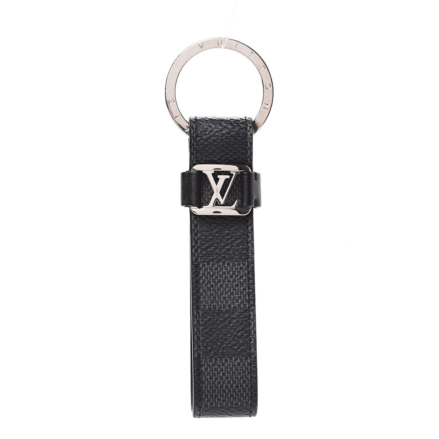Louis Vuitton Damier Graphite LV Dragonne Key Holder 1 of 3