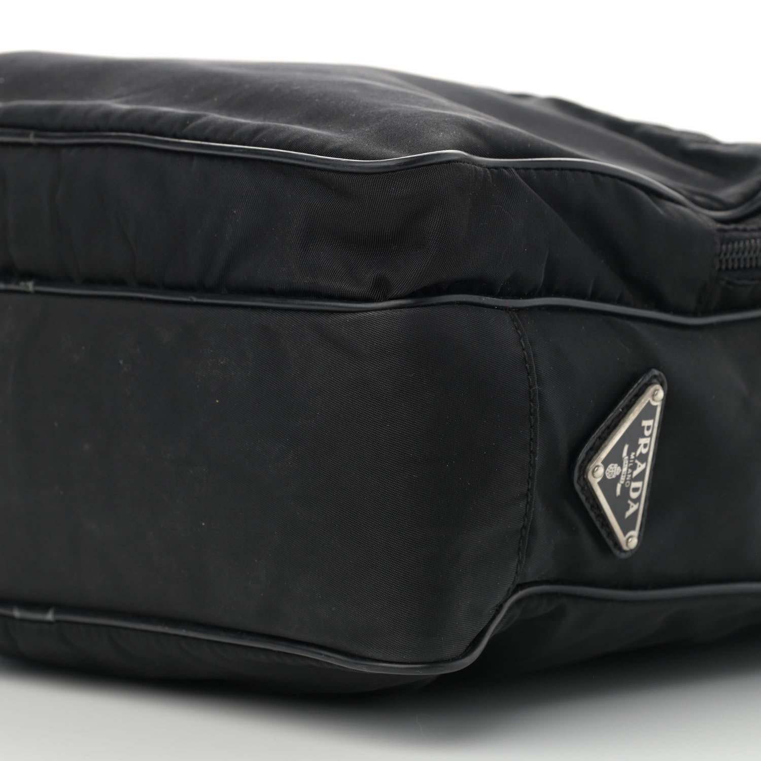 Prada Tessuto Nylon Crossbody Bag Black 9 of 12