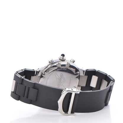 Cartier Stainless Steel Rubber 38mm Must 21 Chronoscaph Quartz Watch Black 3 of 6