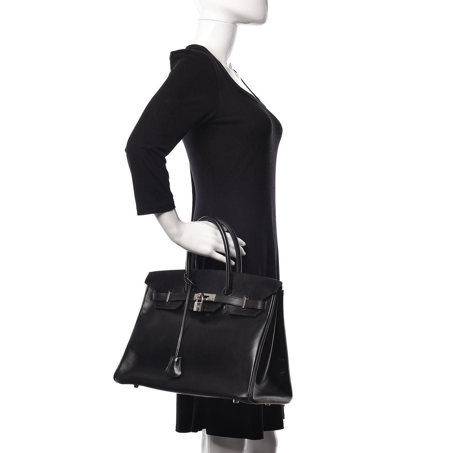 Box Birkin 35 Black Bleu Marine
