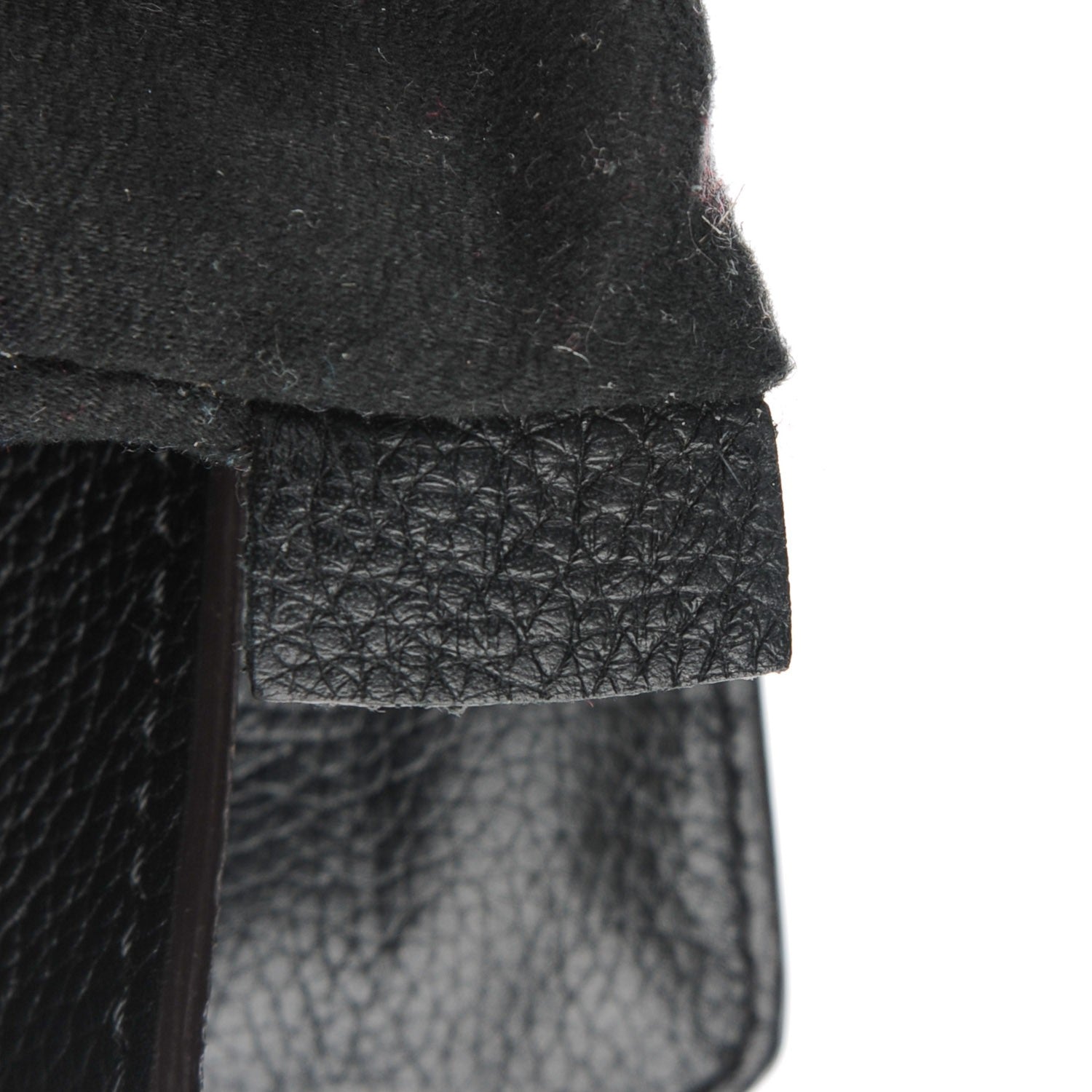 Celine Drummed Calfskin Mini Luggage Black 8 of 8