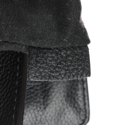 Celine Drummed Calfskin Mini Luggage Black 8 of 8