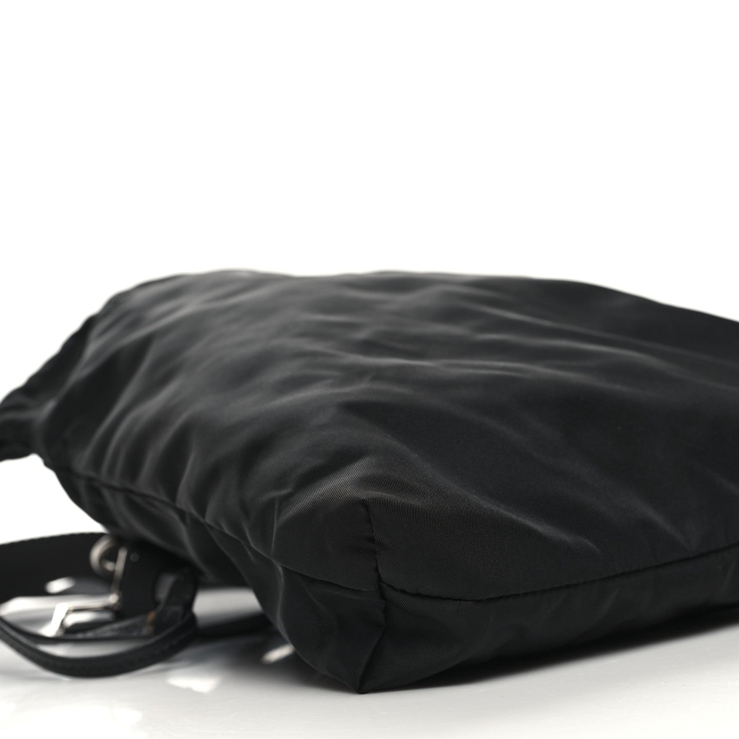 Prada Nylon Drawstring Convertible Crossbody Black 8 of 9