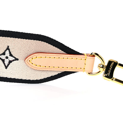 Louis Vuitton Jacquard Speedy Bandouliere 20 Shoulder Strap Black 8 of 8