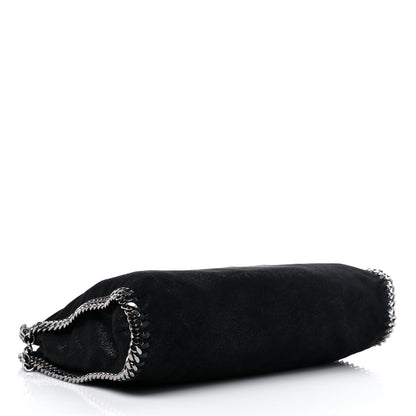 Stella McCartney Shaggy Deer Small Falabella Fold Over Tote Black 3 of 8