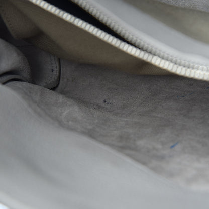 Saint Laurent Grained Calfskin Small Supple Sac De Jour Grey 10 of 20