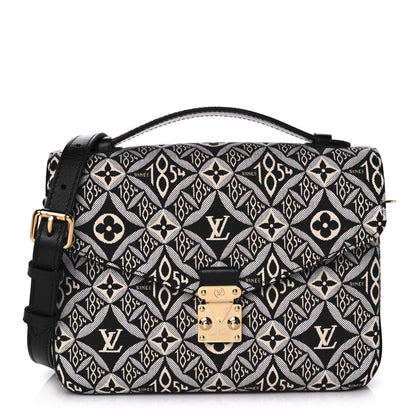 Louis Vuitton Jacquard Since 1854 Pochette Metis Grey 1 of 9