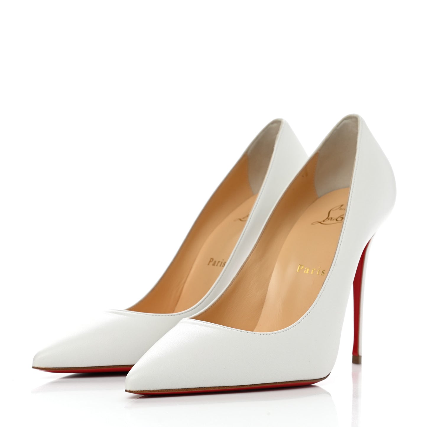 Nappa Kate 100 Pumps 38 White