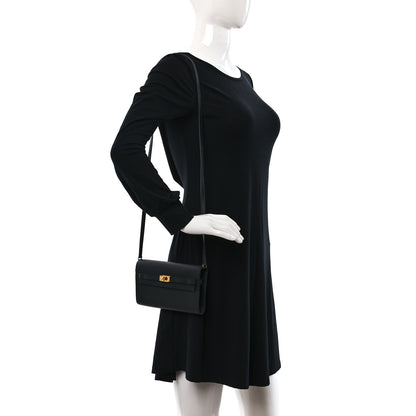 Hermes Epsom Kelly Wallet To Go Black 3 of 8