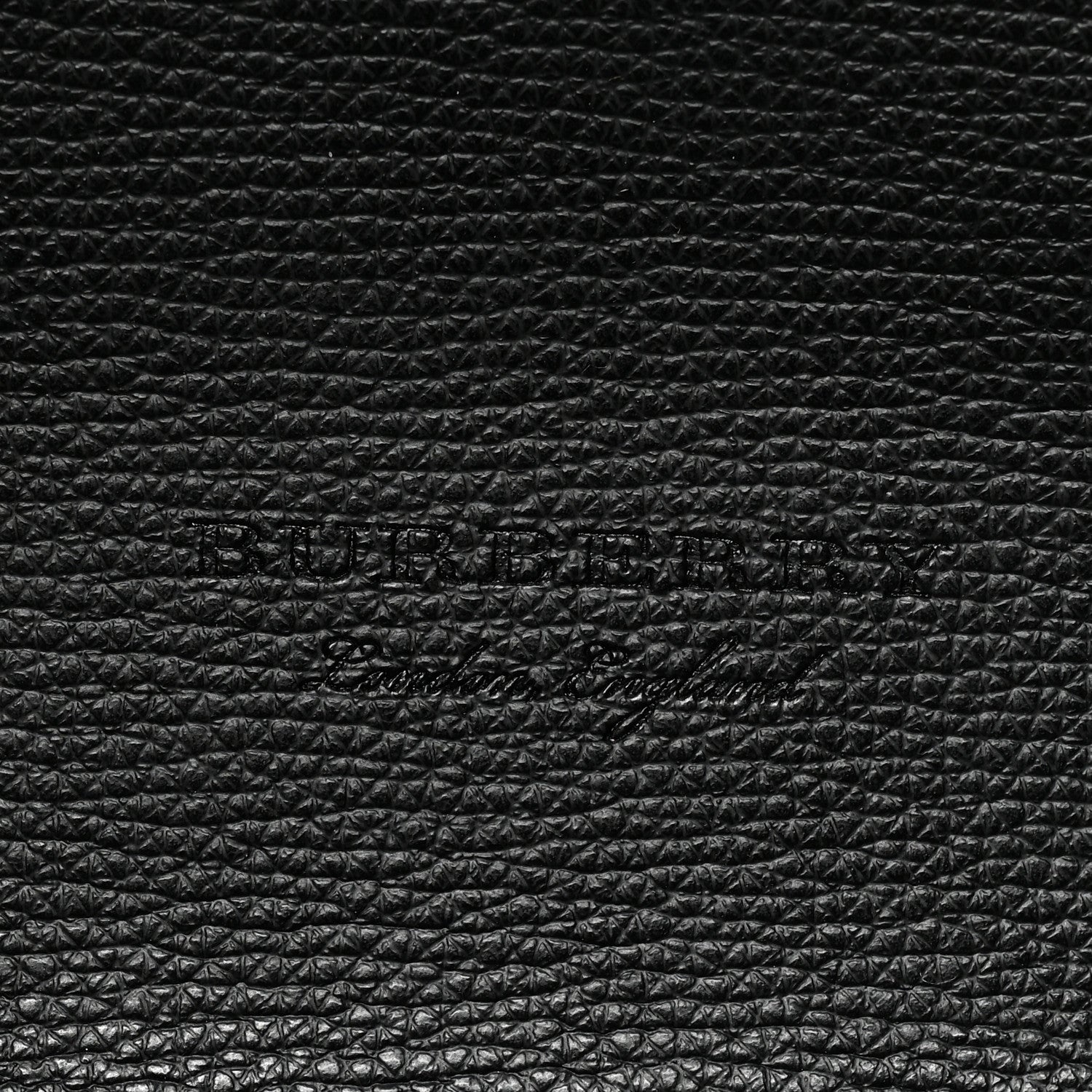 Burberry Grainy Calfskin Haymarket Check Medium Reversible Tote Black 6 of 15