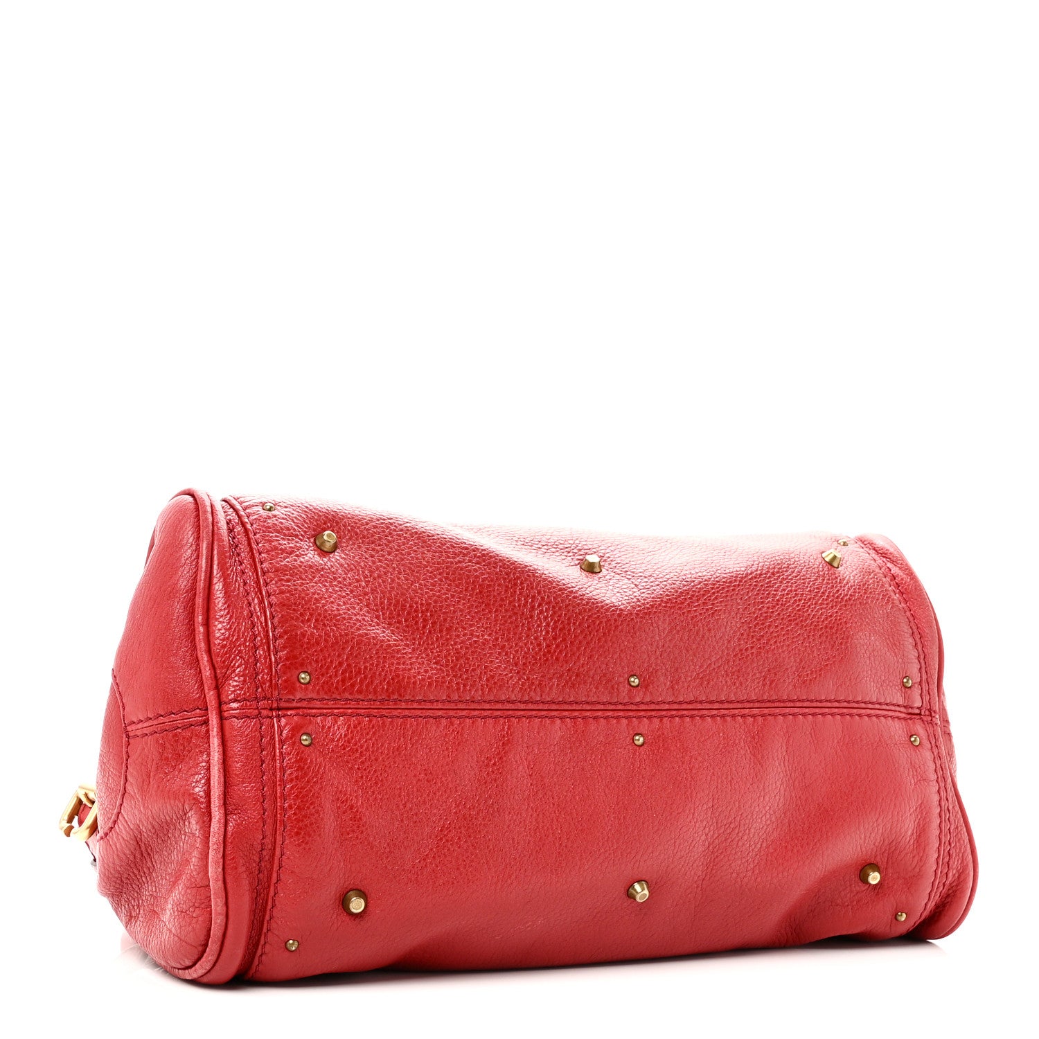 Chloe Calfskin Medium Paddington Satchel Red 4 of 9