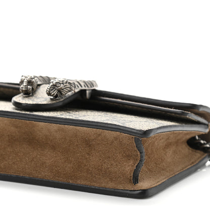 Gucci GG Supreme Monogram Super Mini Dionysus Shoulder Bag Taupe 9 of 10