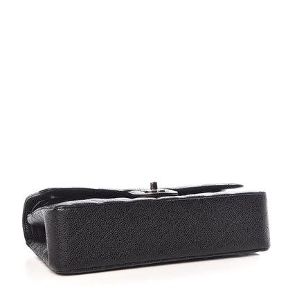 Chanel Caviar Quilted Medium Double Flap Black 9 of 17