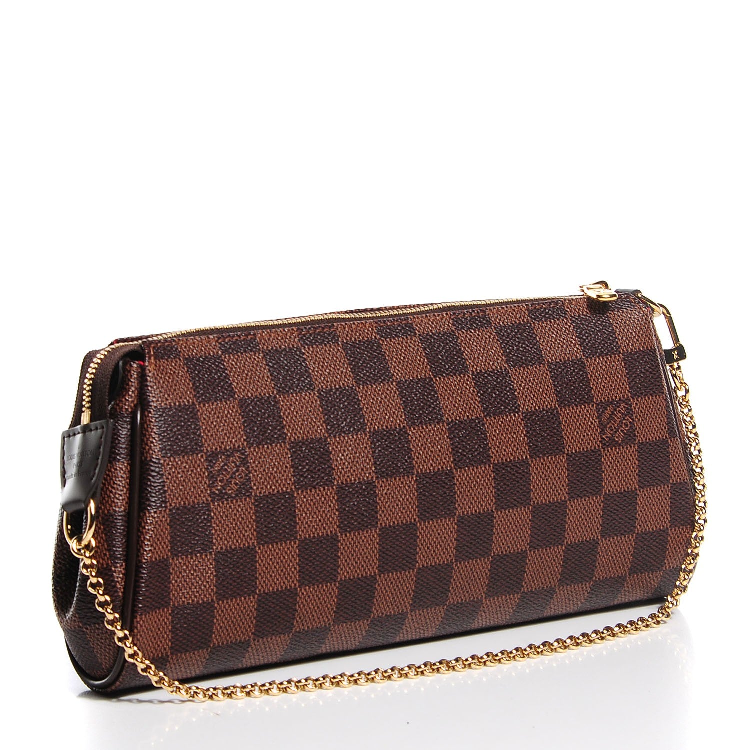 Louis Vuitton Damier Ebene Eva Clutch 3 of 8