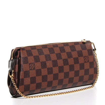 Louis Vuitton Damier Ebene Eva Clutch 3 of 8